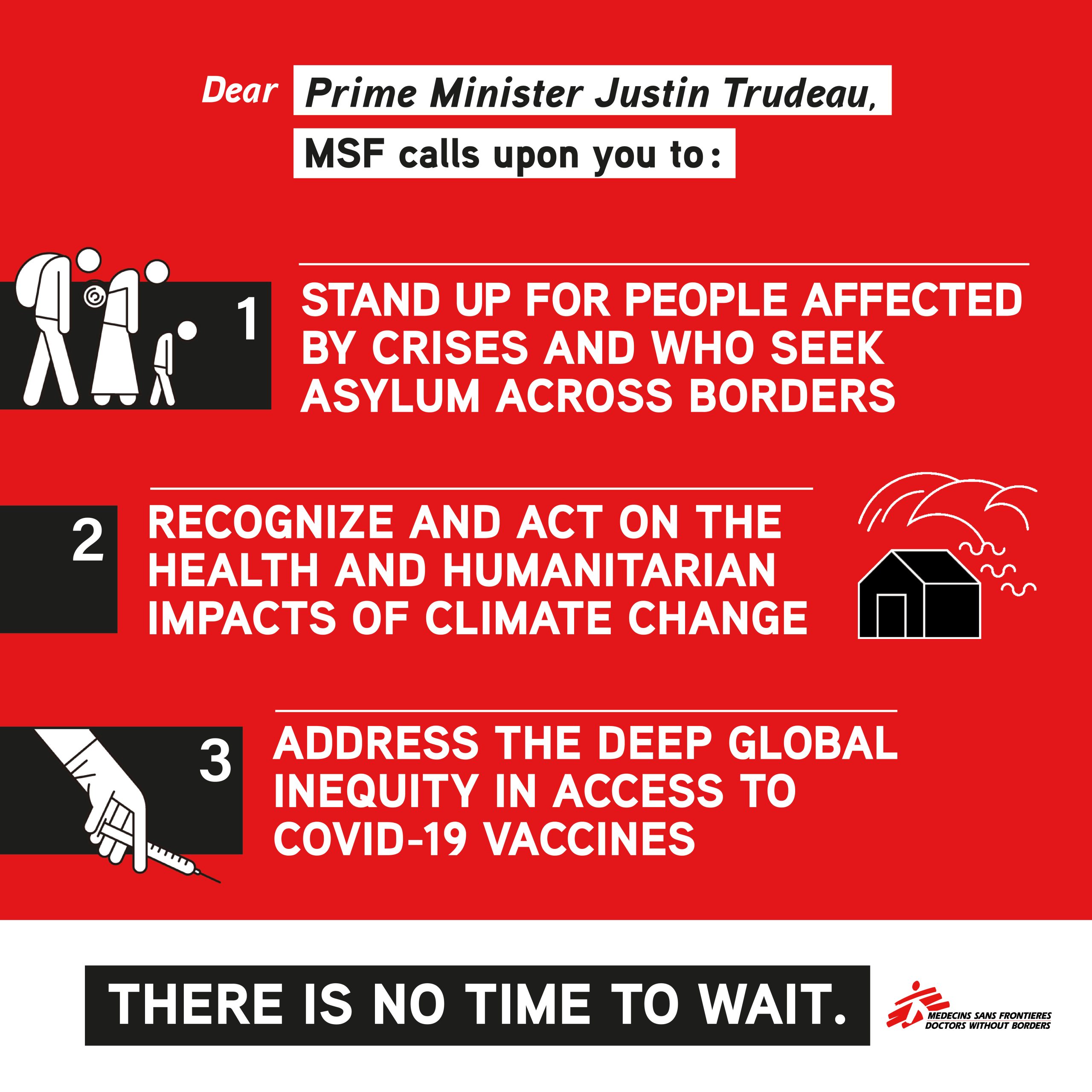A list of MSF Canada