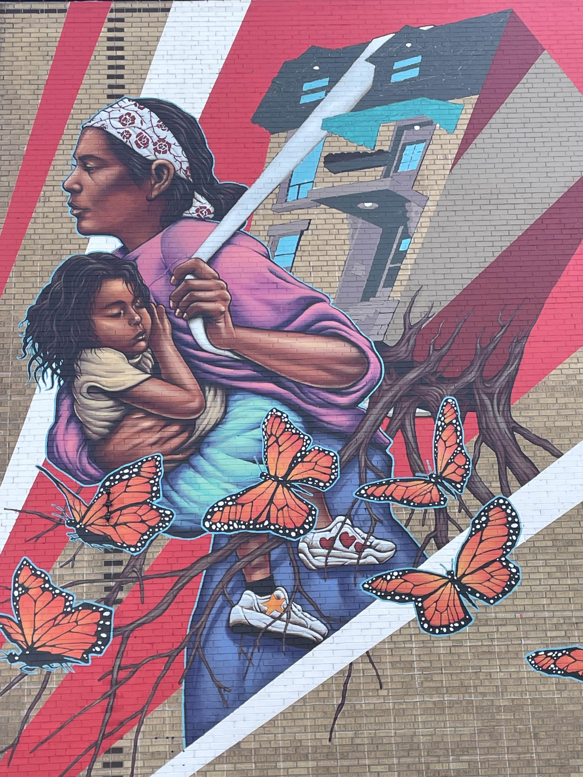 MSF Canada was very excited to unveil our mural in Montreal this October. In partnership with MU and mural artist Dan Buller, it is a symbol of our joint solidarity with the over 80 million people on the move today.